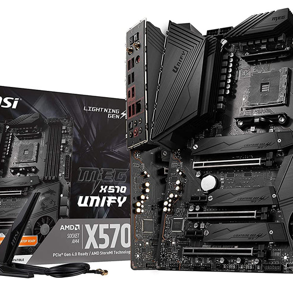 Msi MEG X570 Unify (Wi-Fi) Supports 2nd and 3rd Gen AMD Ryze/Ryzen with  Radeon Vega Graphics