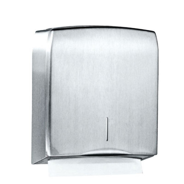 Jaquar Wall Mounted Paper Towel Dispensers PTD-SAP-DT0106CS Wall Mounted Paper towel dispensers towels with C/Z folds capacity: 400-600 C/Z towels material: AISI 304 stainless steel finish: satin-Towel Dispensers-dealsplant