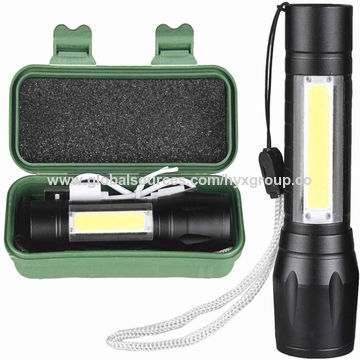 LED Rechargeable Tactical Flashlight Zoomable 3 Modes USB Charging Torch-Multiport USB Charger-dealsplant