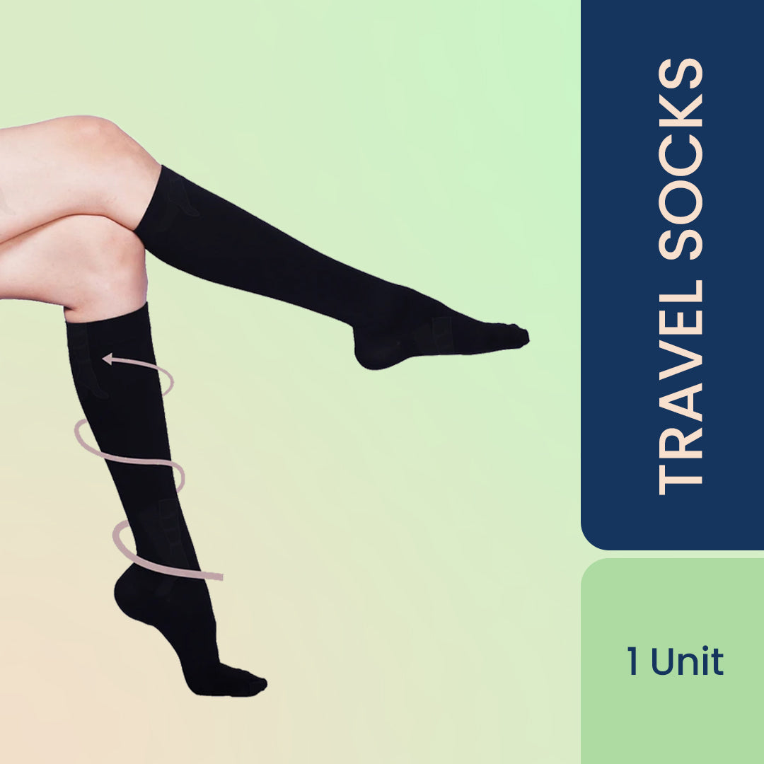 Sorgen Travel Support Socks relieves tired and aching legs, pain and swellings, prevents flight-related DVT and edema- A MUST have in your travel kit. (Small)-HEALTH &PERSONAL CARE-dealsplant