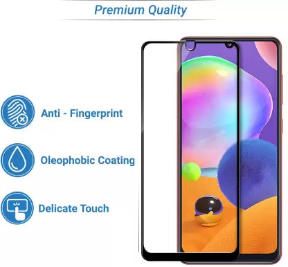 Dealsplant premium quality super D full temper glass for samsung A31-Tempered Glass-dealsplant