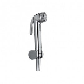 Essco Allied Hand Shower ALE-CHR-585 (Health Faucet) (ABS Body) with 1 Meter Long Easy Flex Tube in Chrome Finish & Wall Hook-hand shower-dealsplant