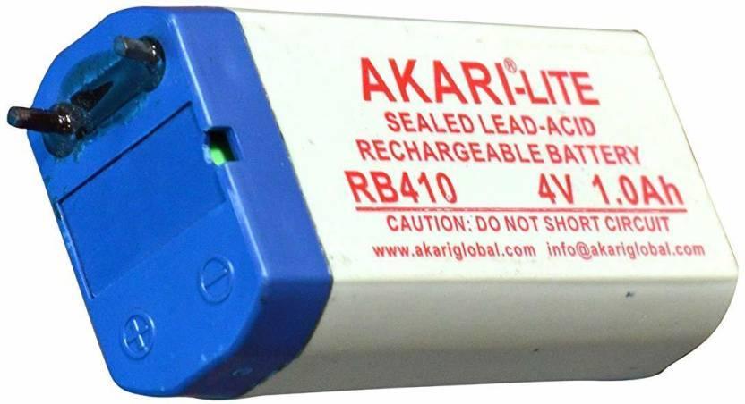 Akari 4V 1Ah Sealed Lead Acid Rechargeable Battery For Mosquito Bat / Toys-General Purpose Batteries-dealsplant