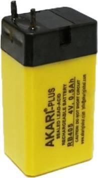Akari Plus 4V 0.5Ah Sealed Lead Acid Rechargeable Battery For Mosquito Bat / Toys-General Purpose Batteries-dealsplant