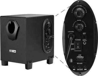 Altec Lansing AL-3005A Multimedia PortableBluetooth Home Theatre Speaker System (Black, Grey, Orange, 2.1 Channel)-2.1 speaker-dealsplant