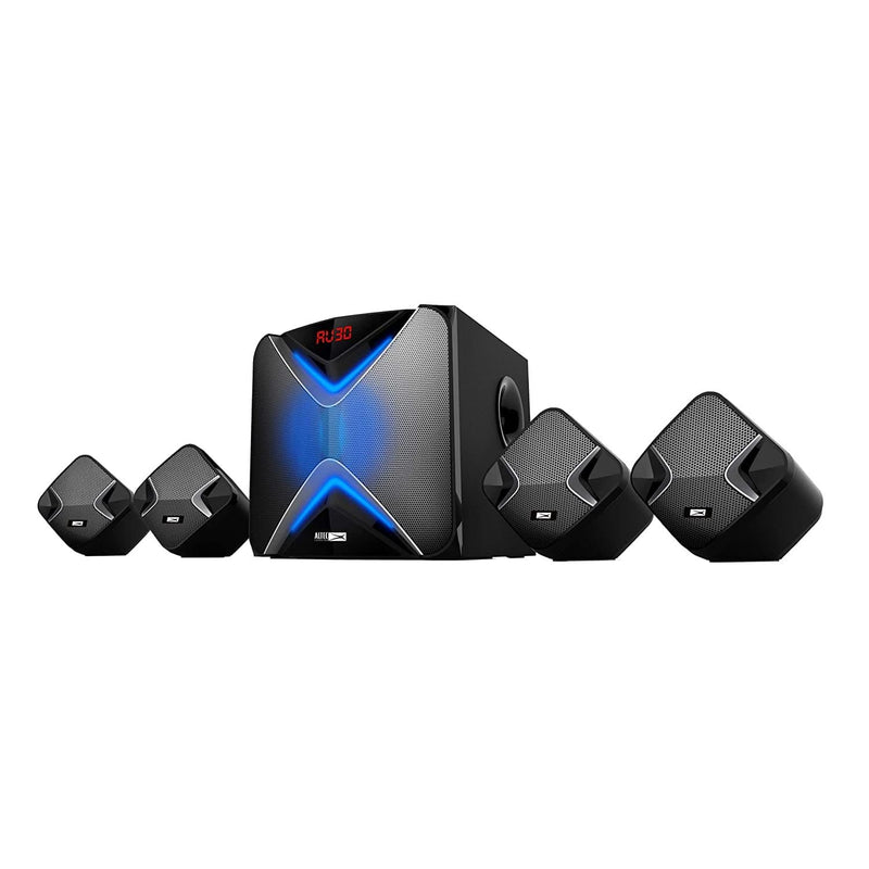 Altec Lansing AL-4.1-01 80W Acoustic Bluetooth Home Theatre Speaker System (Black, Grey, 4.1 Channel)-4.1 SPEAKER-dealsplant