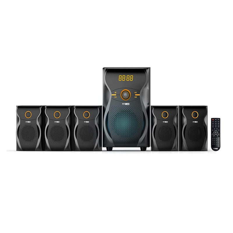 Altec Lansing AL-5.1-02 Multimedia Bluetooth Home Theatre Speaker System (Black, Grey, 5.1 Channel)-5.1 SPEAKER-dealsplant