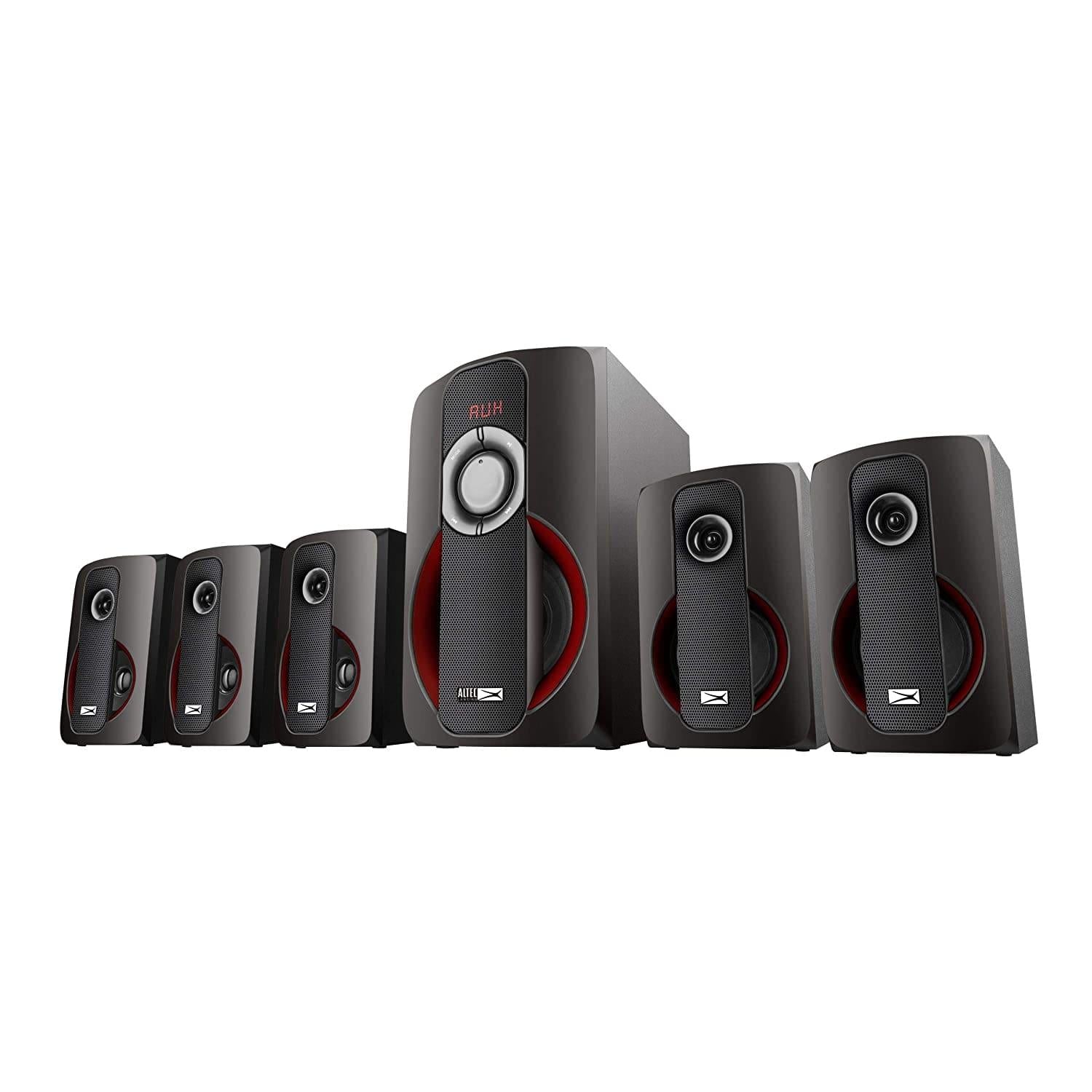 Altec Lansing AL-5.1-04 Multimedia Bluetooth Home Theatre Speaker System (Black, 5.1 Channel)-5.1 SPEAKER-dealsplant