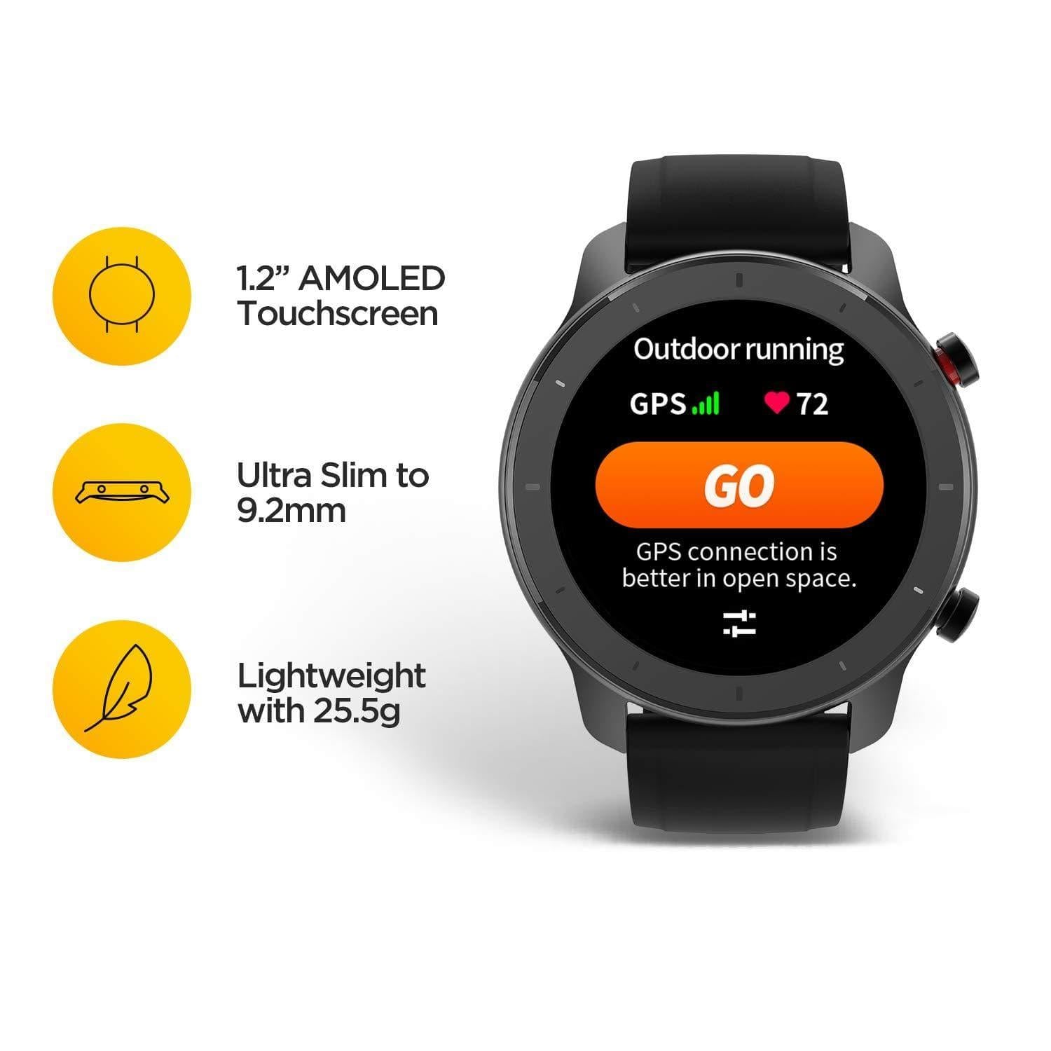 Amazfit GTR Titanium Smart watch (47mm)-Smart Watch-dealsplant