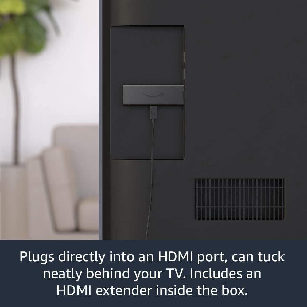 Fire TV Stick (2020) with Alexa Voice Remote (includes TV controls)-Audio & Home Entertainment-dealsplant