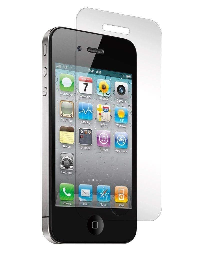 Apple iPhone 4, 4s Tempered Glass Screen Protector FRONT-Mobile Accessories-dealsplant