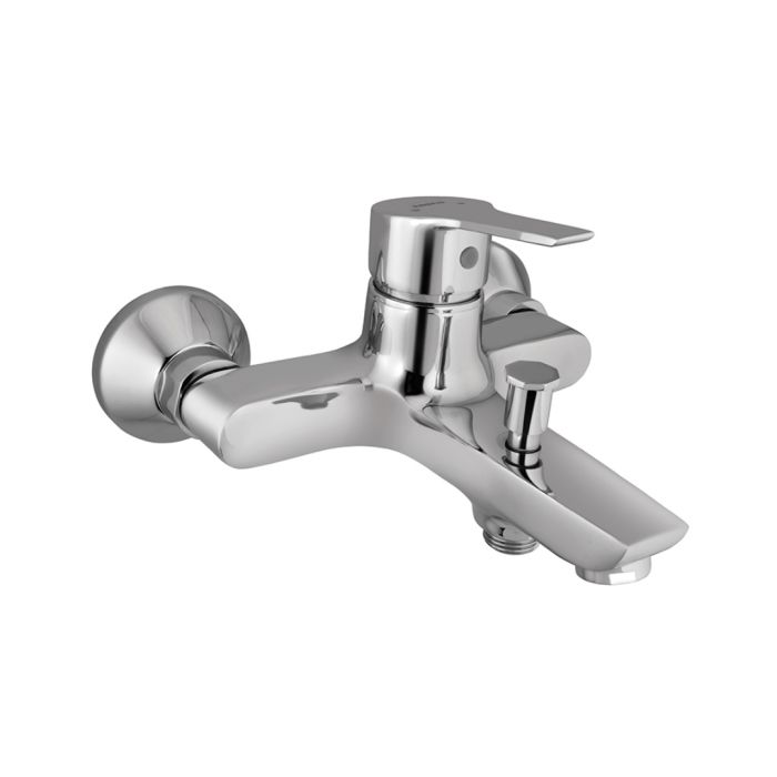 Essco 2 Way Mixer and Diverter Aspire APR-CHR-101119 - Chrome Finish Only to Spout & Hand Shower-Mixer and Diverter-dealsplant