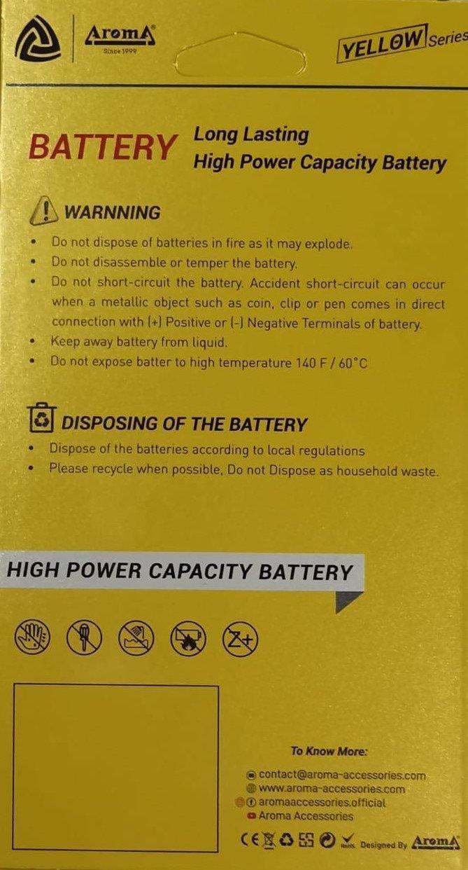 Aroma High Quality Battery for Coolpad CLPD382 Mobile Phones (6 Months Replacement Warranty)-Replacement Battery-dealsplant