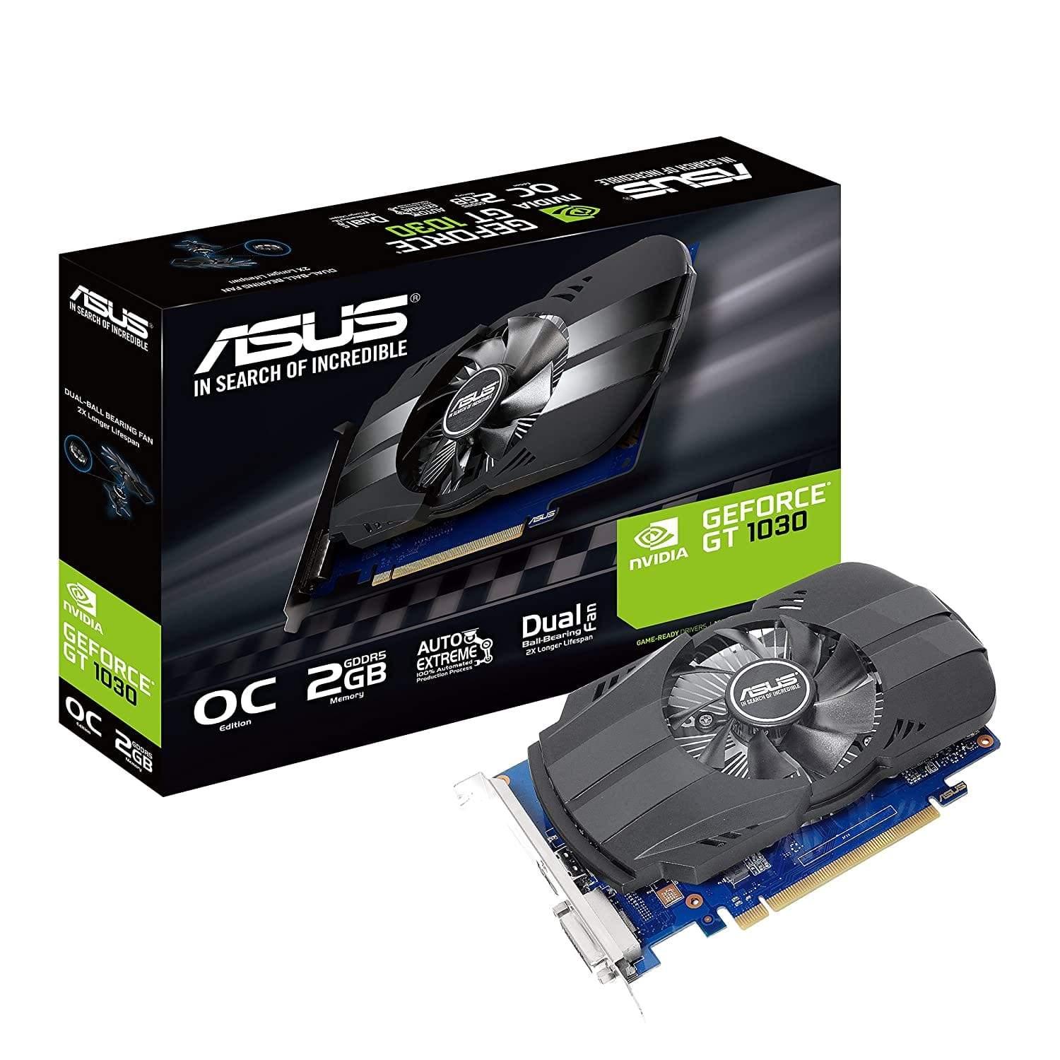Asus GeForce GT 710 2GB GDDR5 HDMI VGA DVI Graphics Card Graphic Cards GT710-SL-2GD5-CSM-graphics card-dealsplant