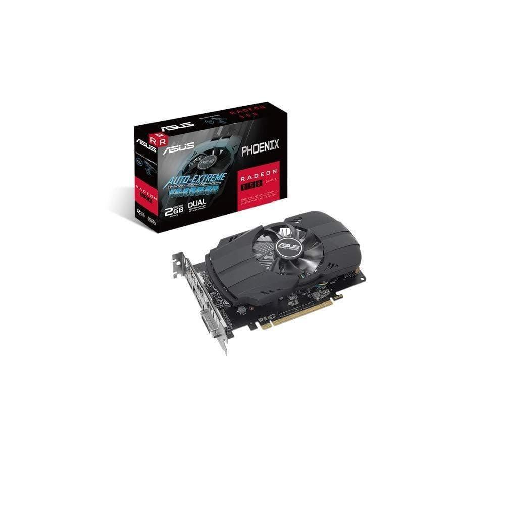 ASUS PH-550-2GB Phoenix Radeon GDDR5 2GB 64-Bit DVI HDMI Gaming Graphics Card-GRAPHICS CARD-dealsplant