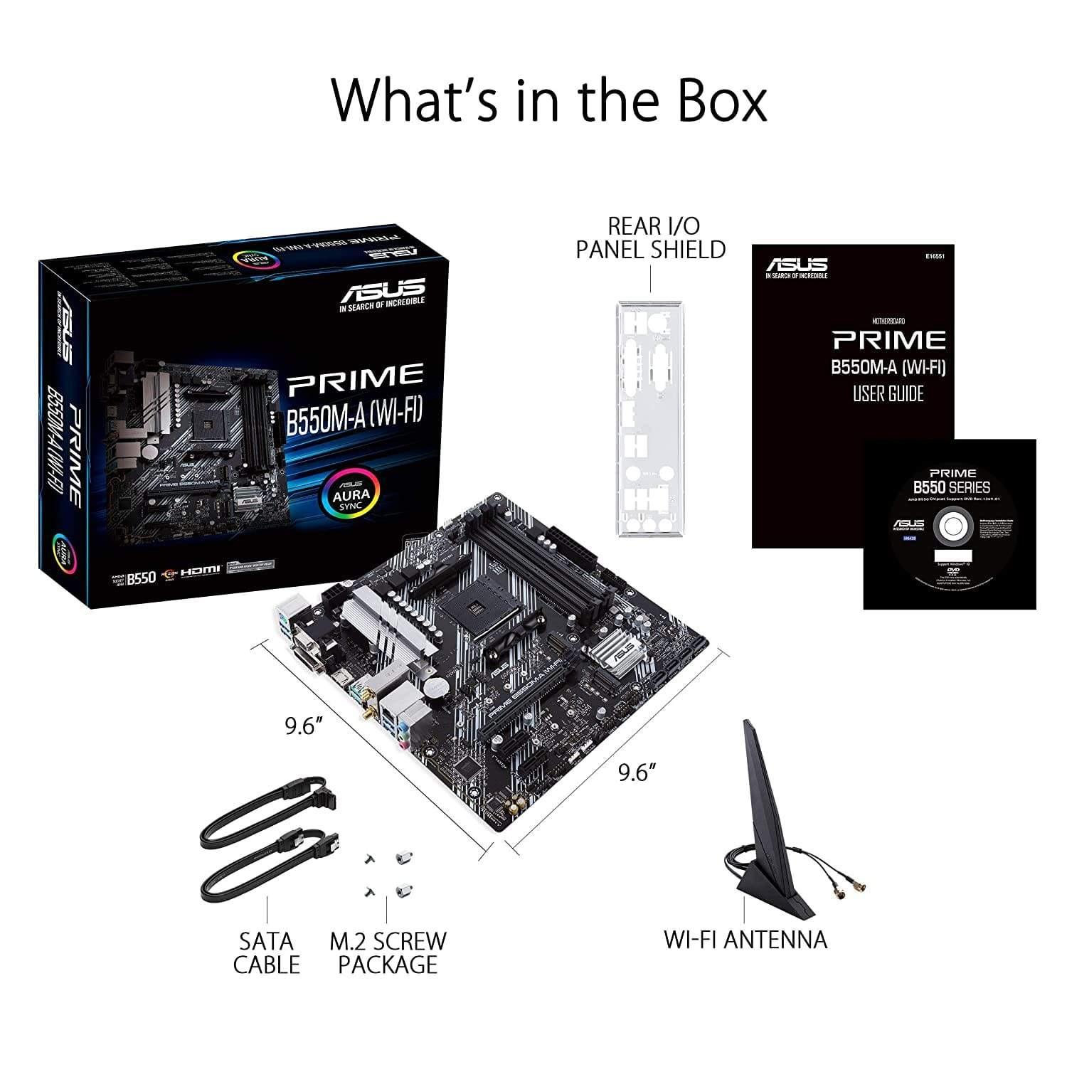 ASUS Prime B550M-A WiFi AMD Motherboard-Mother Boards-dealsplant