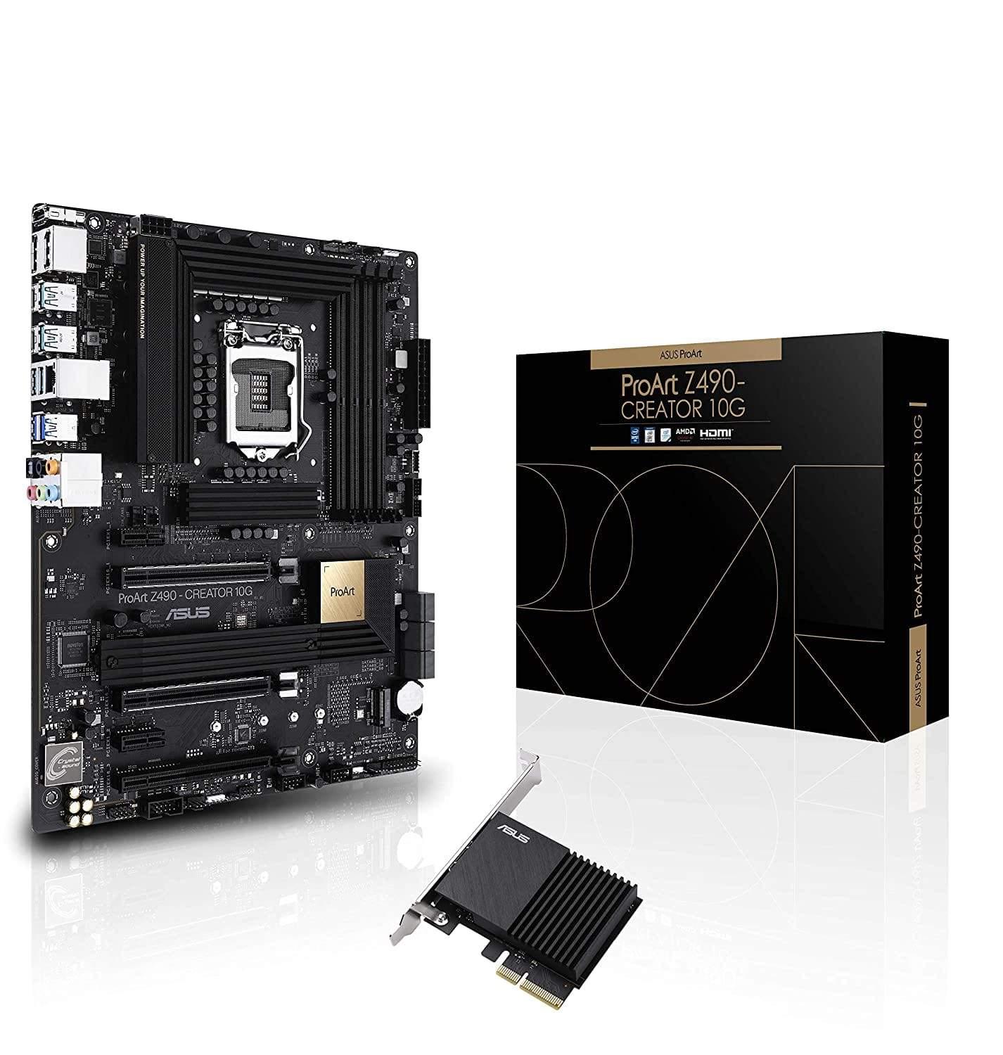 ASUS ProArt Z490-CREATOR 10G Intel Z490 LGA 1200 ATX-Mother Boards-dealsplant