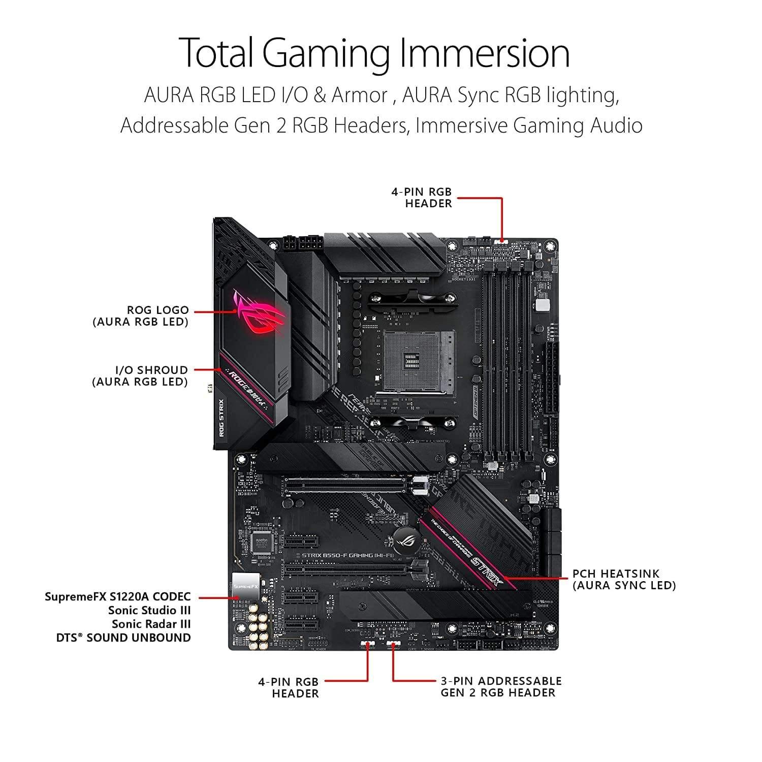 ASUS ROG Strix B550-F Gaming AMD-Mother Boards-dealsplant