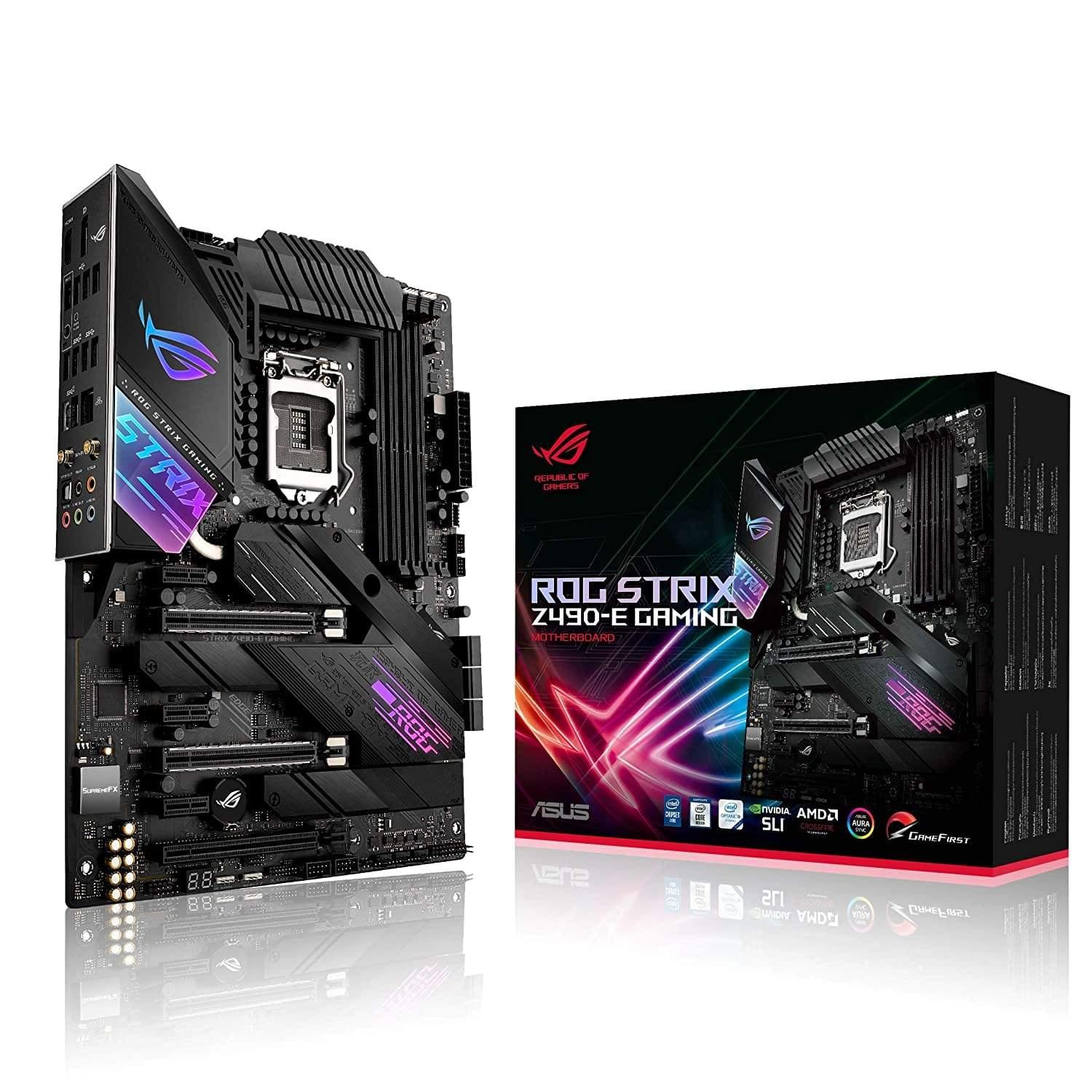 ASUS ROG Strix Z490-E Gaming Motherboard-Mother Boards-dealsplant