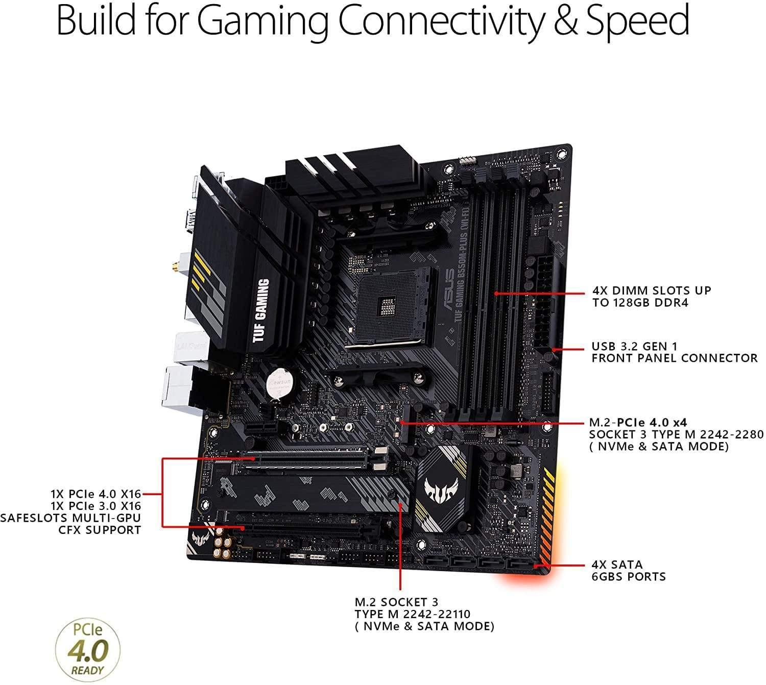 ASUS TUF Gaming B550M-PLUS Mother Boards-Mother Boards-dealsplant