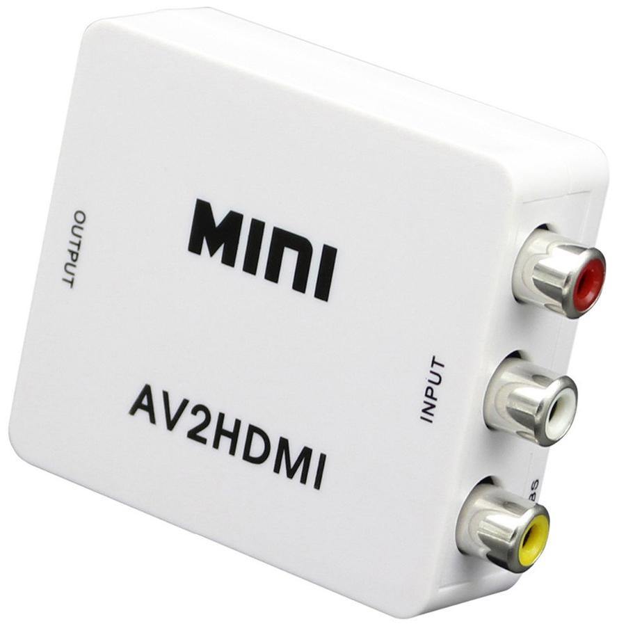 Maxicom Mini AV2HDMI Composite RCA CVBS AV to HDMI Converter Mini Composite RCA CVBS AV to HDMI Converter-Converters-dealsplant