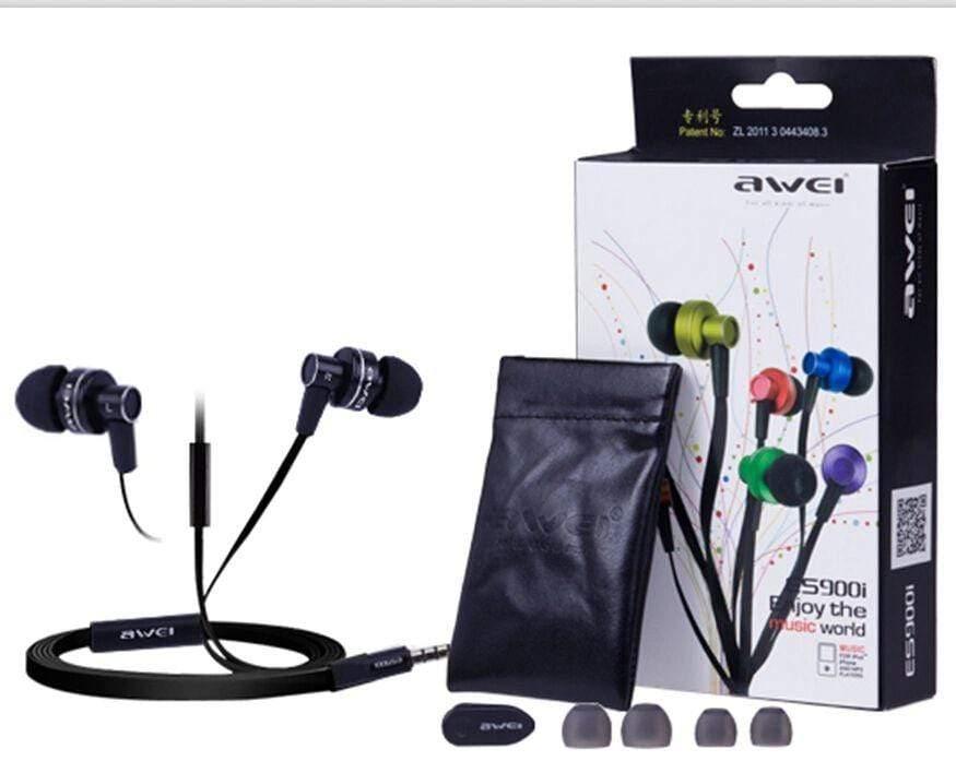 Awei ES900i In-Ear Earphones with Mic-Mobile Accessories-dealsplant