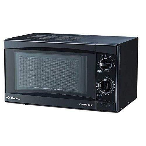 Bajaj 17 L Solo Microwave Oven (1701 MT DLX, Black)-Home & Kitchen Appliances-dealsplant