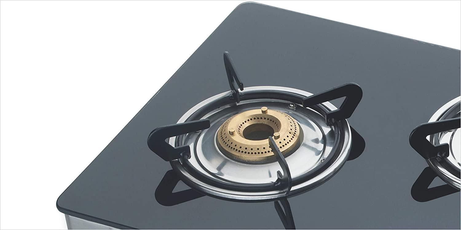 Bajaj CGX3, 3-Burner Stainless Steel Glass gas stove-Home & Kitchen Appliances-dealsplant