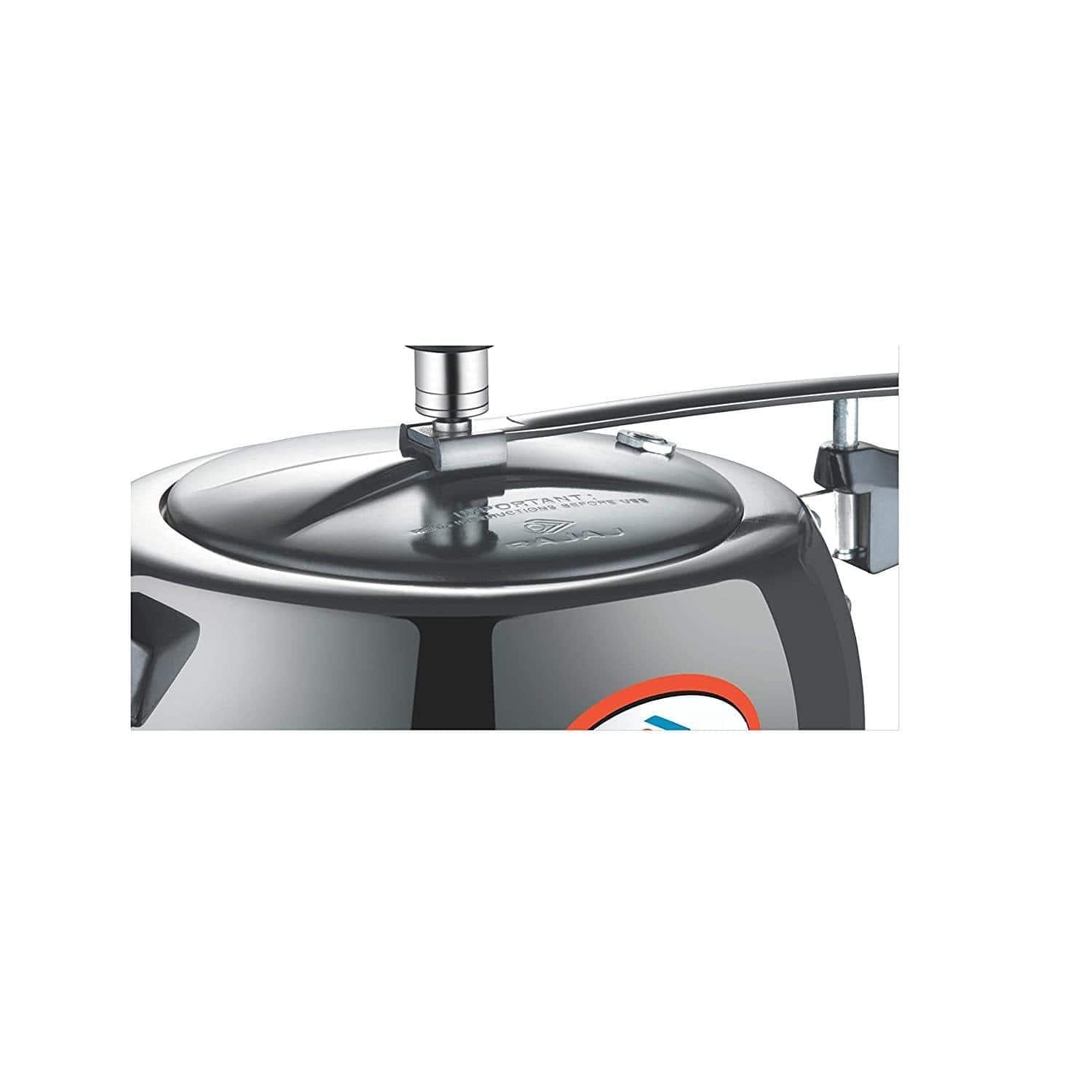 Bajaj Majesty PCX 65HD, 5 LTR, Aluminium Handi Pressure Cooker with Induction Base-Home & Kitchen Appliances-dealsplant