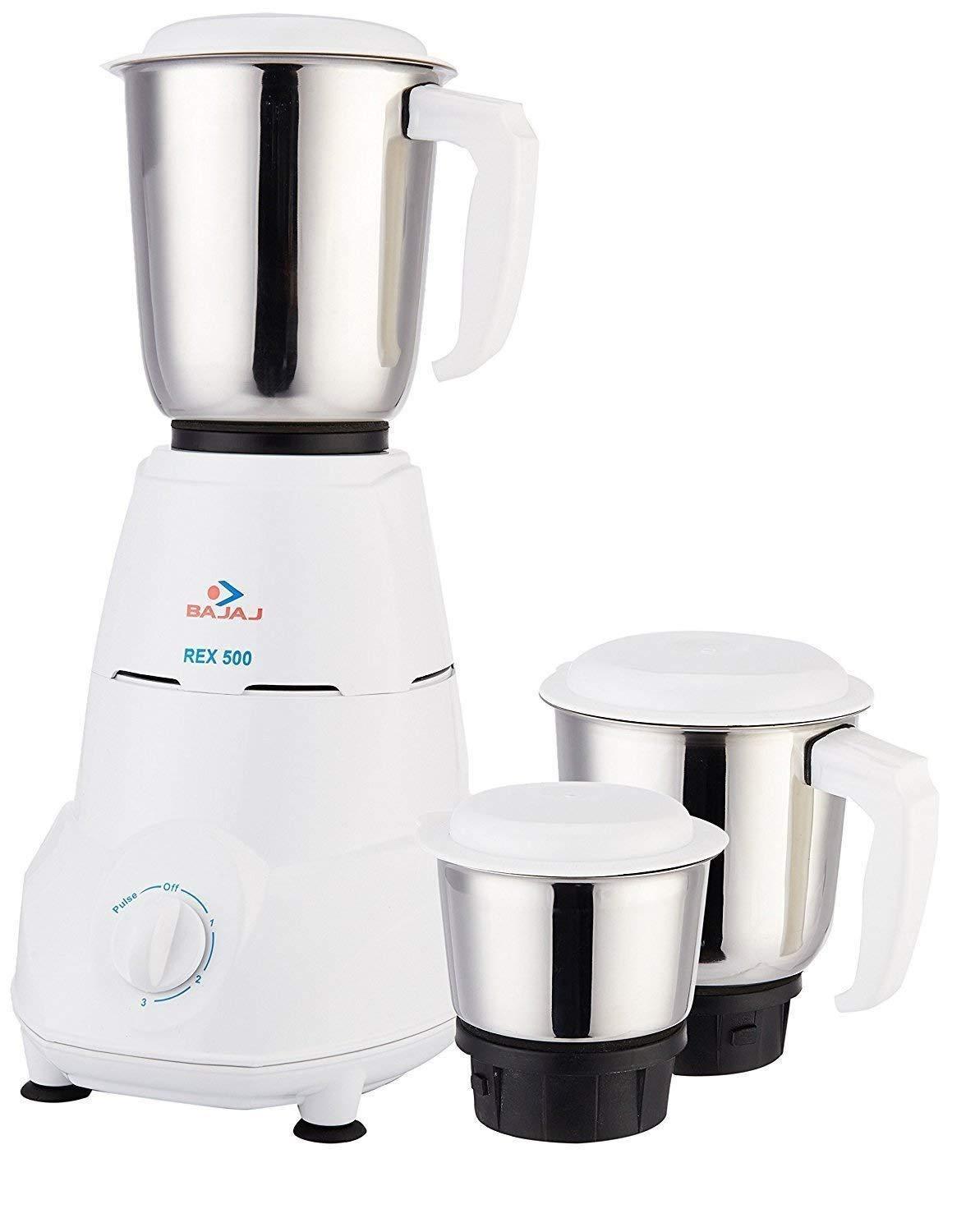BAJAJ REX 500W MIXER GRINDER-Home & Kitchen Appliances-dealsplant