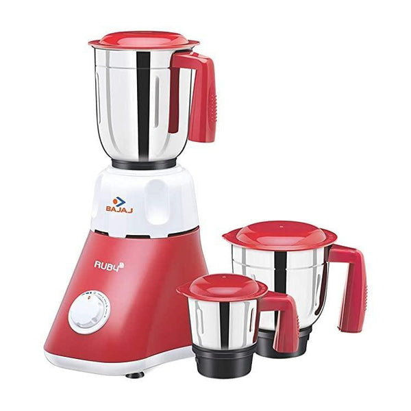Bajaj Ruby 500-Watt Mixer Grinder with Jars