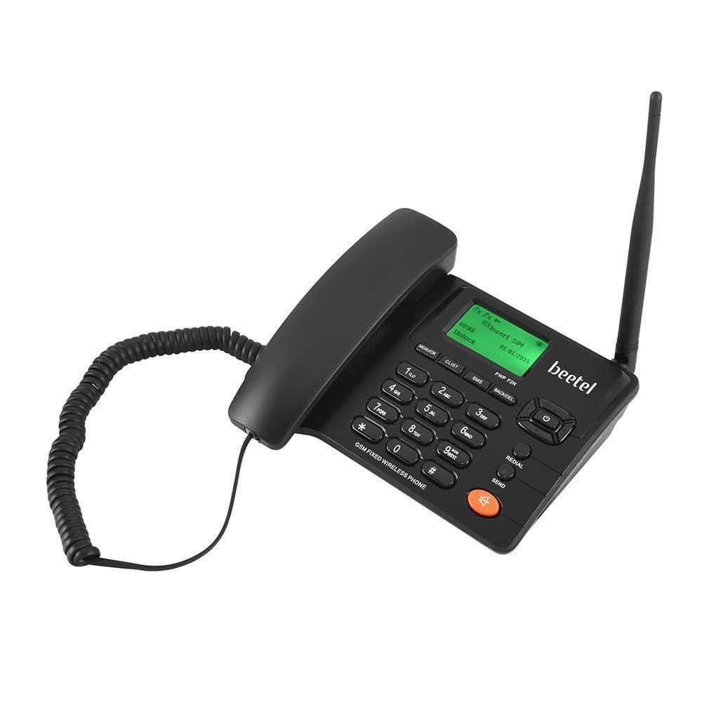 Beetel F2N Dual SIM GSM Fixed Wireless Phone (Black)-Wireless Phone-dealsplant