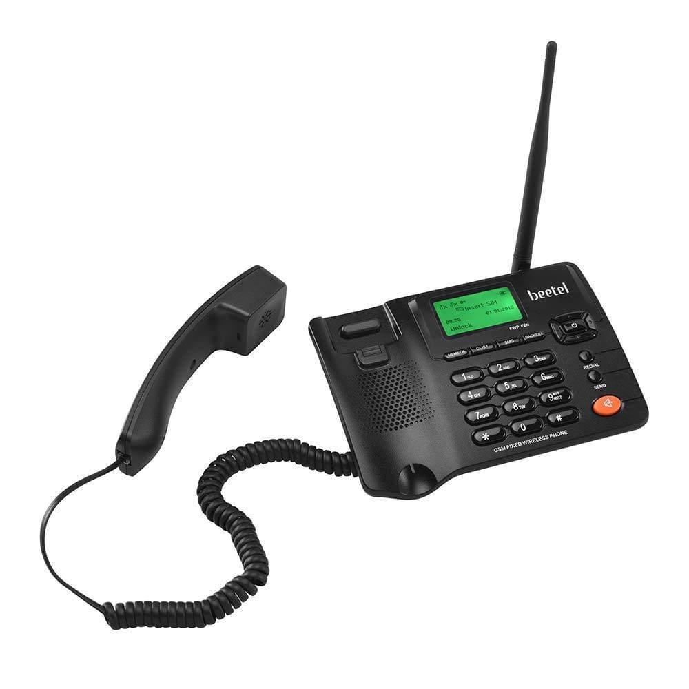Beetel F2N Dual SIM GSM Fixed Wireless Phone (Black)-Wireless Phone-dealsplant