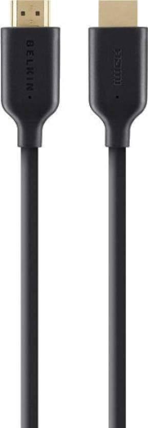 Belkin High Speed HDMI Cable Supports Ethernet 4K Gold Plated Audio Return Channel 2 meter-Cables-dealsplant