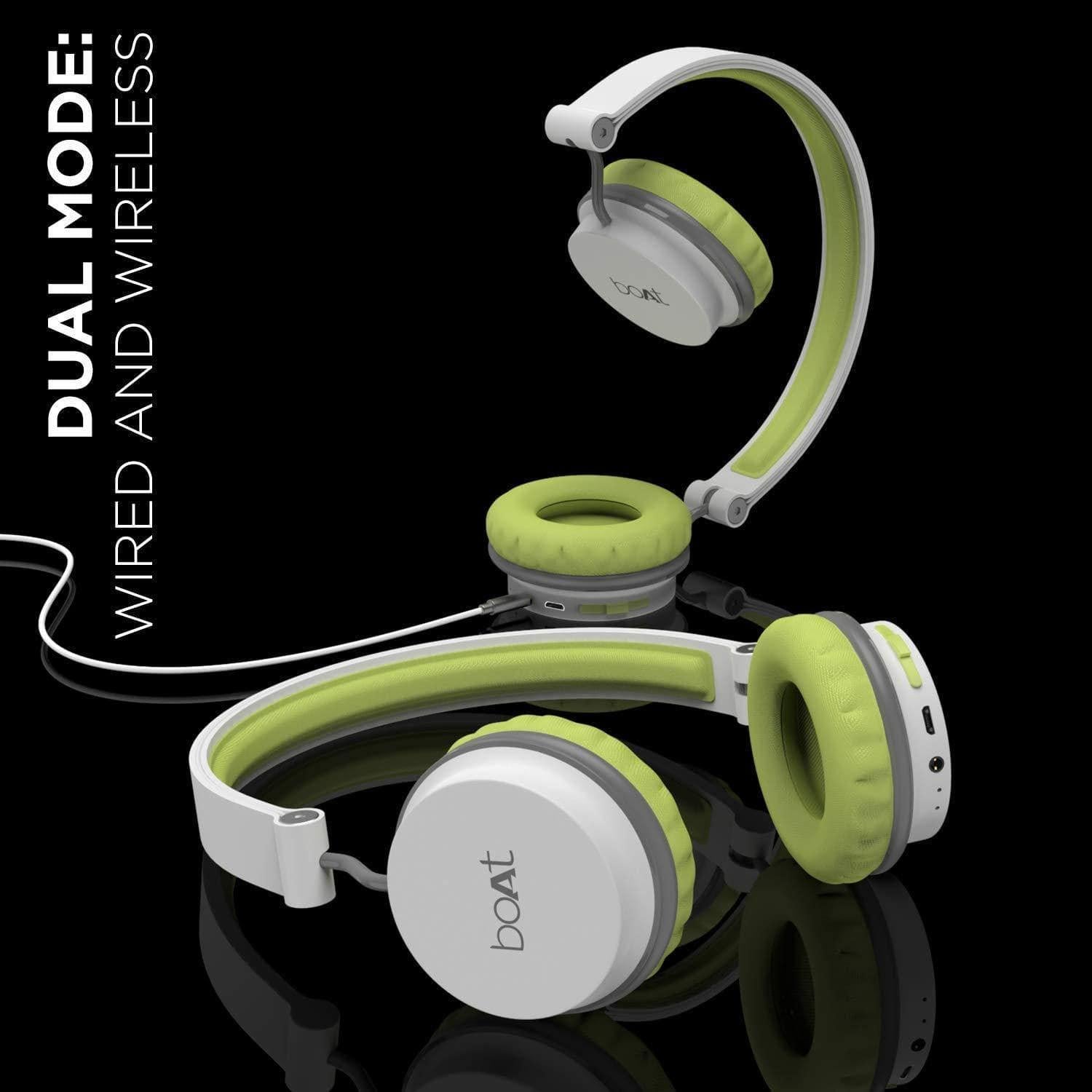 boAt Rockerz 400 Bluetooth On-Ear Headphone with Mic-Bluetooth Ear phone-dealsplant