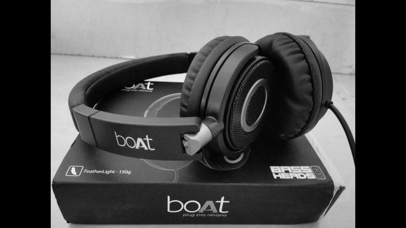 Boat BassHeads 900 Wired Headphone with Mic Heavy Bass-Headphones & Earphones-dealsplant