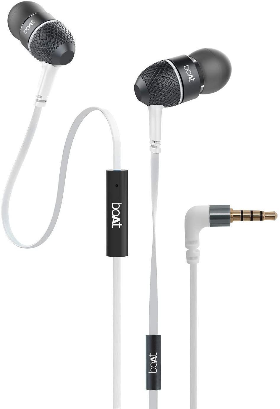 boAt BassHeads 228 in-Ear Wired Earphones-In Ear Earphone-dealsplant