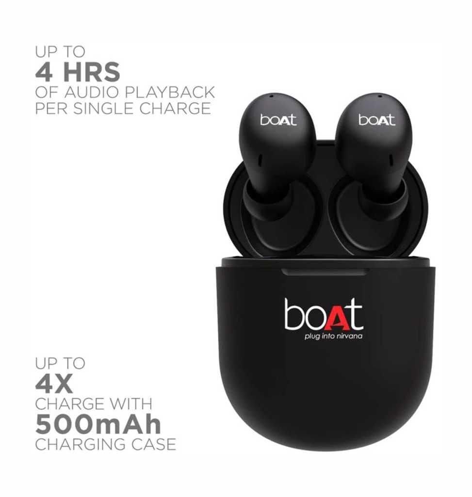 BoAt Airdopes 383 Bluetooth Headset, True Wireless-TRUE WIRELESS-dealsplant