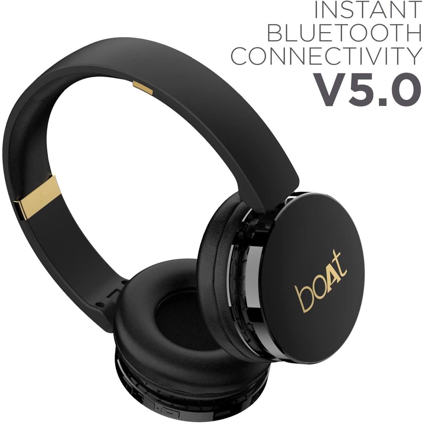 boAt Rockerz 370 Wireless Headphone with Bluetooth 5.0-Wireless Headphone-dealsplant