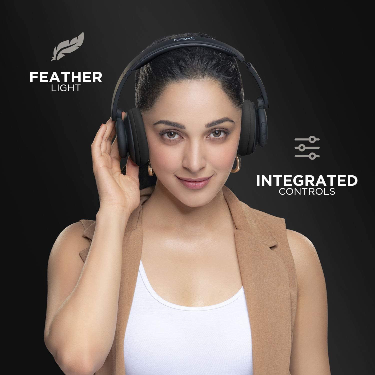 boAt Rockerz 450 Bluetooth On-Ear Headphone with Mic-Wireless Headphone-dealsplant