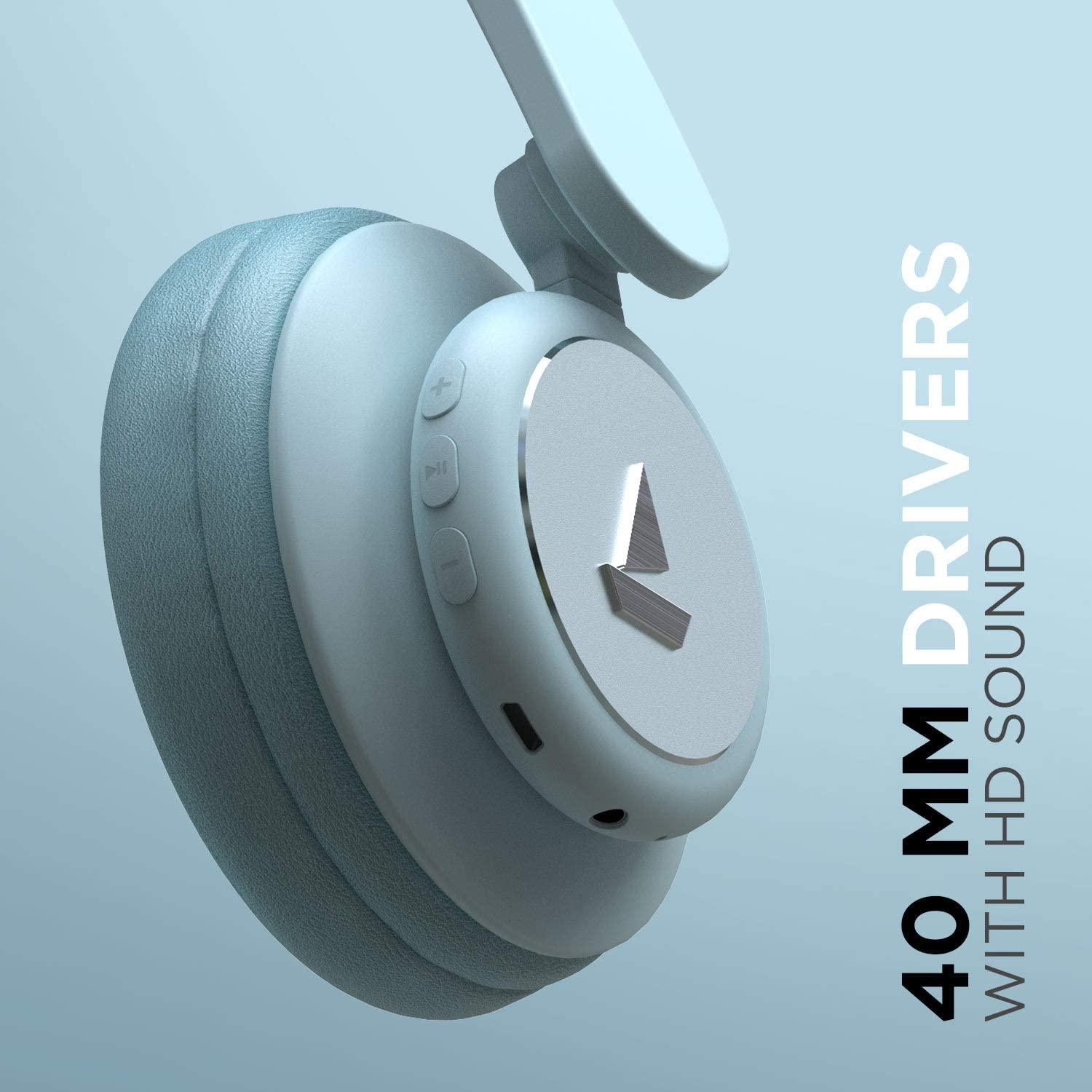 boAt Rockerz 450 Bluetooth On-Ear Headphone with Mic-Wireless Headphone-dealsplant