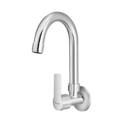 Parryware Claret Wall Mounted Sink Cock Quarter Turn with Ceramic Innerhead-Taps & Dies-dealsplant