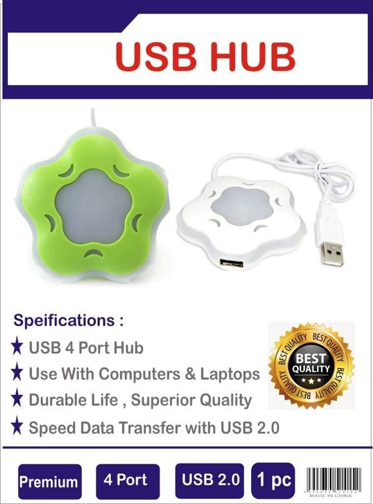 Dealsplant 4 Ports USB Hub for Laptop, PC Computers-4 Port USB HUB-dealsplant