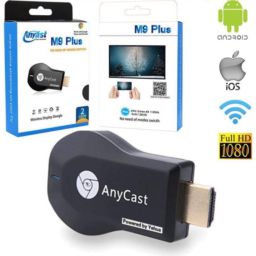 AnyCast M9 Plus WiFi 1080P Full HD HDMI TV Stick DLNA Wireless Anycast Airplay Dongle-Audio & Home Entertainment-dealsplant