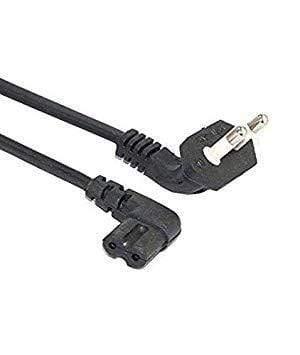 Dealsplant 2 Pin LED TV Power Cable Philips Double Side L Shape Connector Cord 1.8m Full Copper Cable-Audio & Home Entertainment-dealsplant