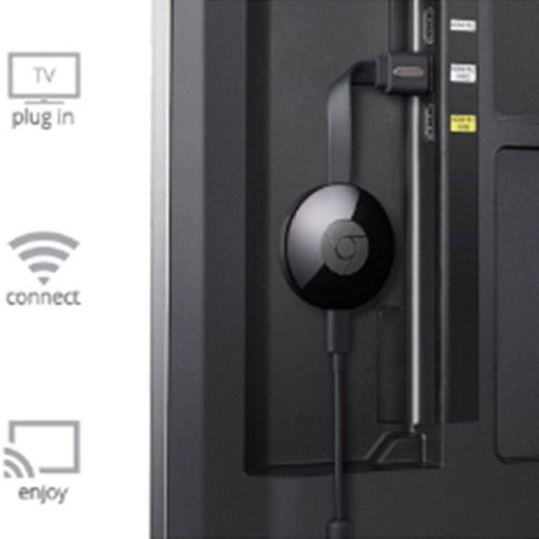 Dealsplant ChromeCast WiFi 1080P Full HD HDMI TV Stick DLNA Wireless Anycast Airplay Dongle-Audio & Home Entertainment-dealsplant