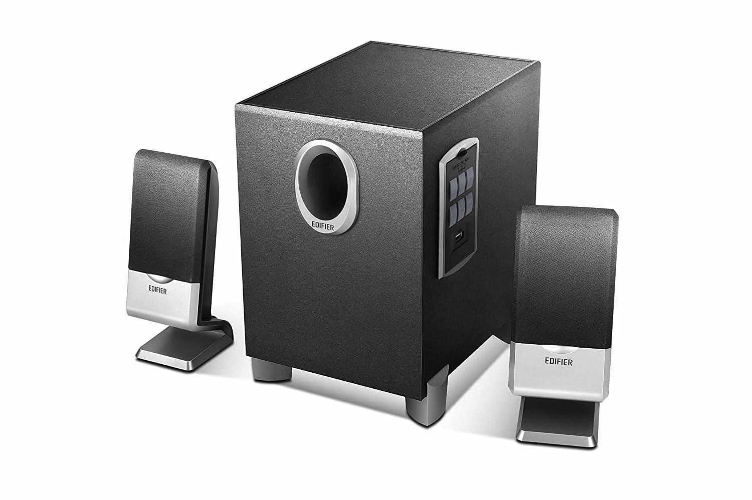 Edifier R101PF 2.1 Multimedia Speaker System with USB, SD Card, FM Radio Functions-Audio & Home Entertainment-dealsplant