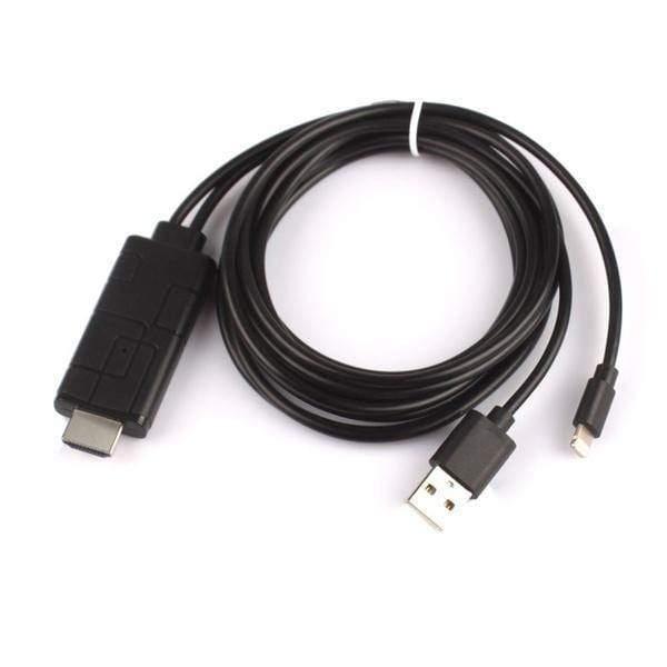 MiraScreen LD10 For Apple iPhone to HDMI HDTV 1080P Adapter AV Cable Airplay-Audio & Home Entertainment-dealsplant