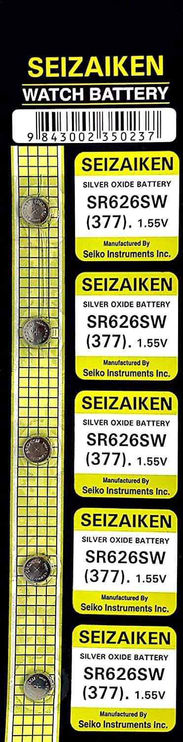 SEIZAIKEN SR626SW(377) Silver Oxide Watch Battery-Batteries-dealsplant