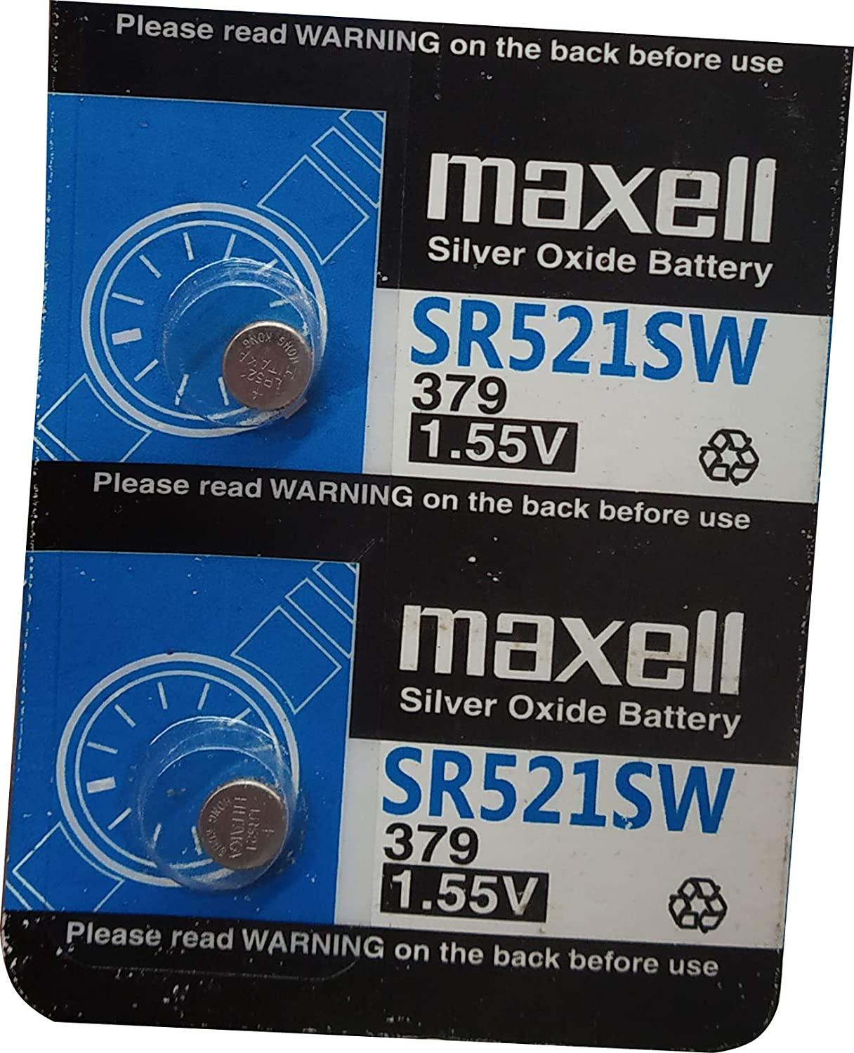 Maxell SR521SW - 379 Coin Type 1.55V Micro Silver Oxide Battery-Battery-dealsplant